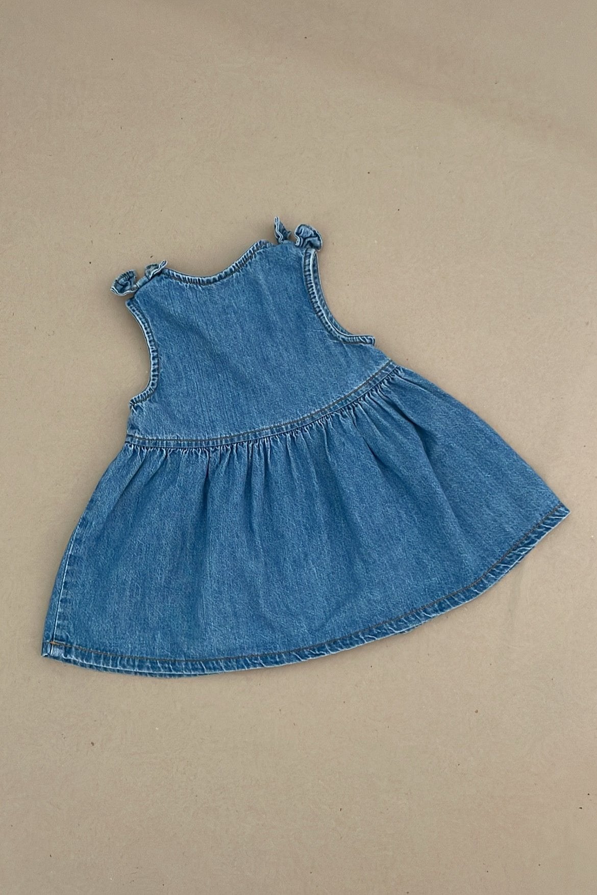 Denim dress, 2 years (86/92)