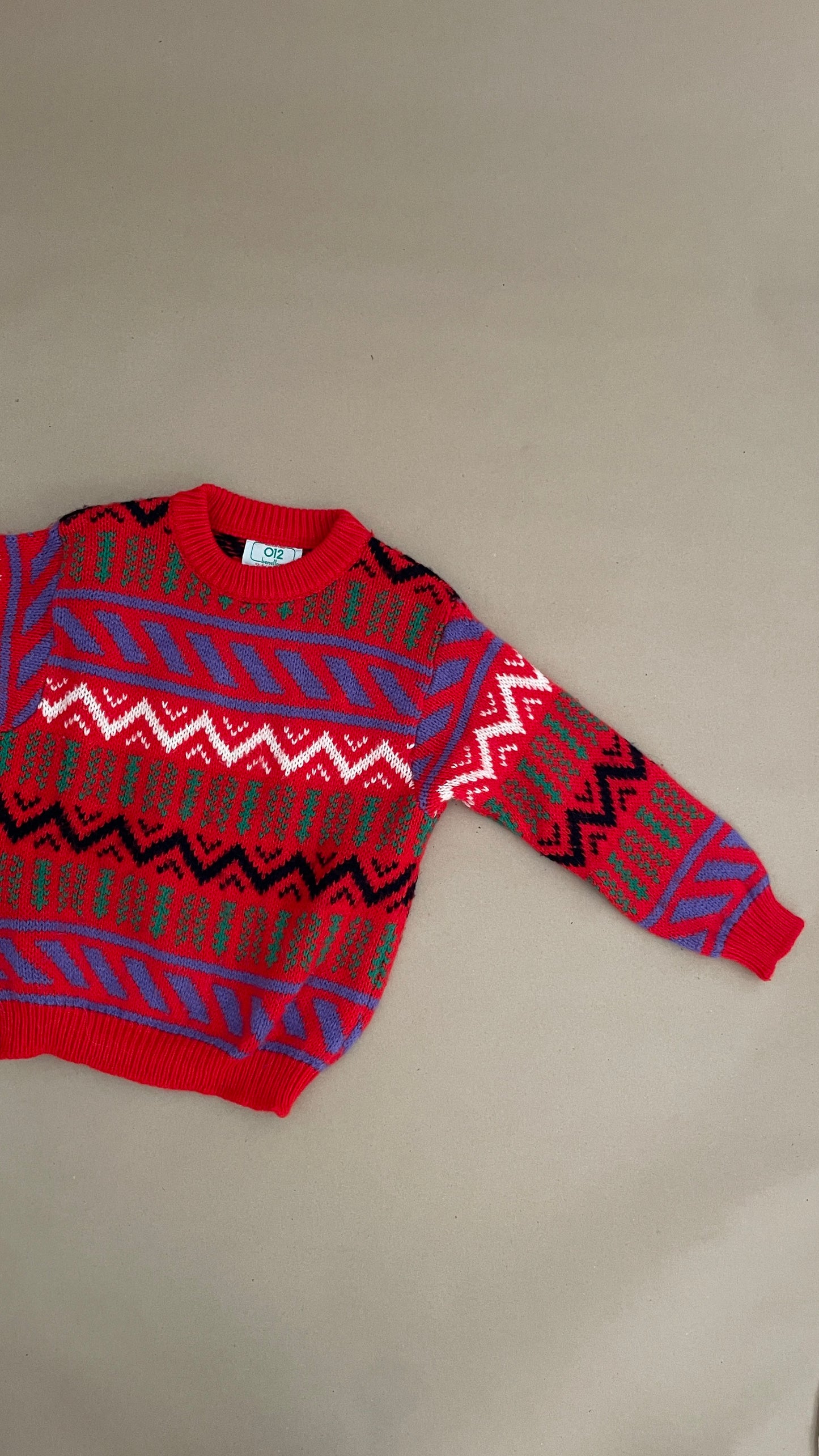 Wool sweater, 6 years (110/116)