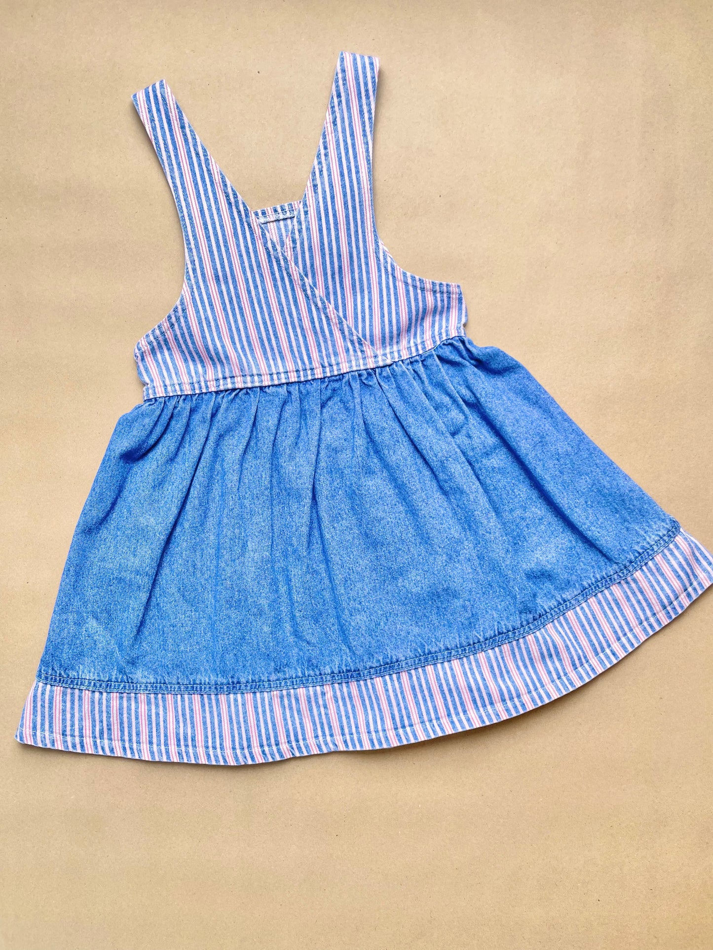 Denim dress, 5 years (110)