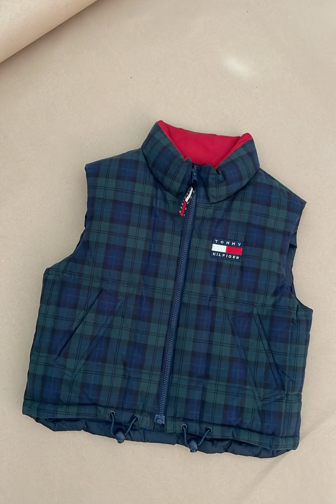 Reversible down vest, 122/128