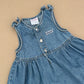 Denim dress, 2 years (86/92)