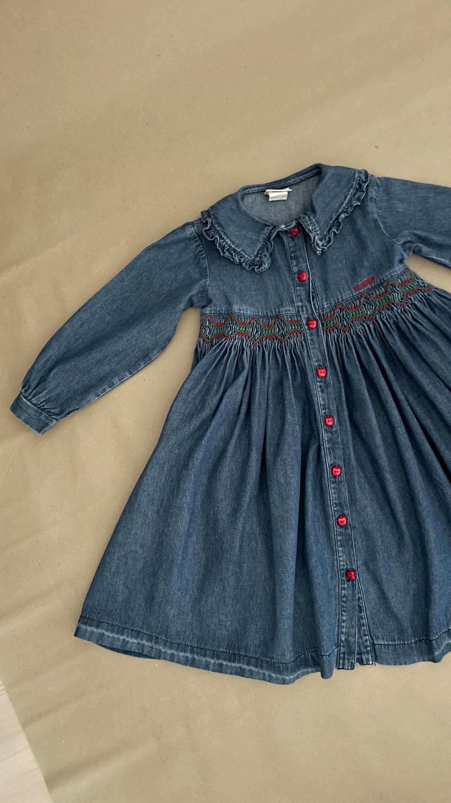Smock dress, 5 years (110/116)