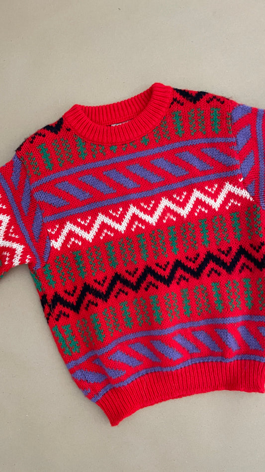 Wool sweater, 6 years (110/116)