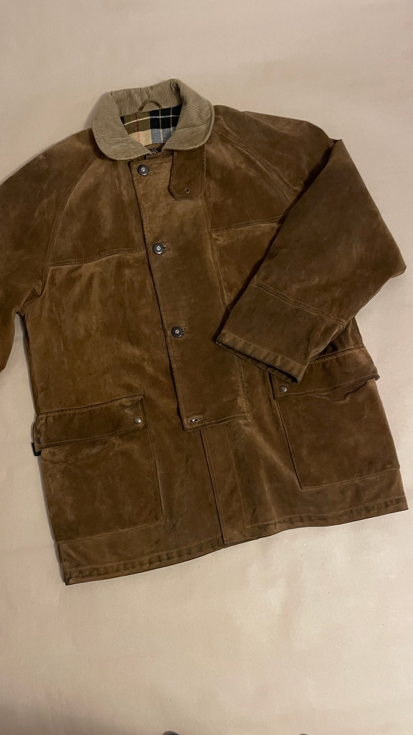 Suede jacket, XL